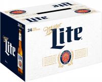 Miller Lite, 24 Bottles - 12OZ Each