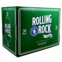 Rolling Rock Amber Lager, 30 Pk Cans - 12OZ Each