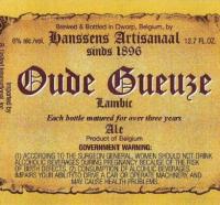 Hanssens Oude Gueuze, 12Pk Bottles - 12.7OZ Each